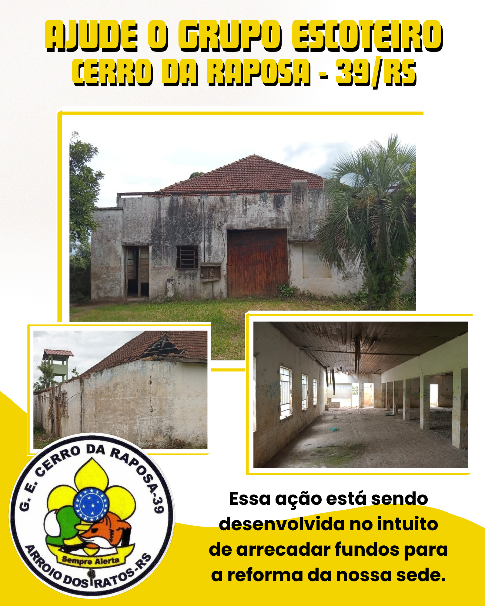 Ajude o G.E. Cerro da Raposa - 39/RS
